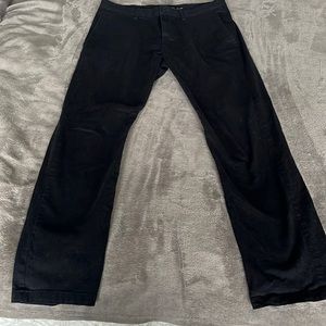 Mens black chinos Old Navy